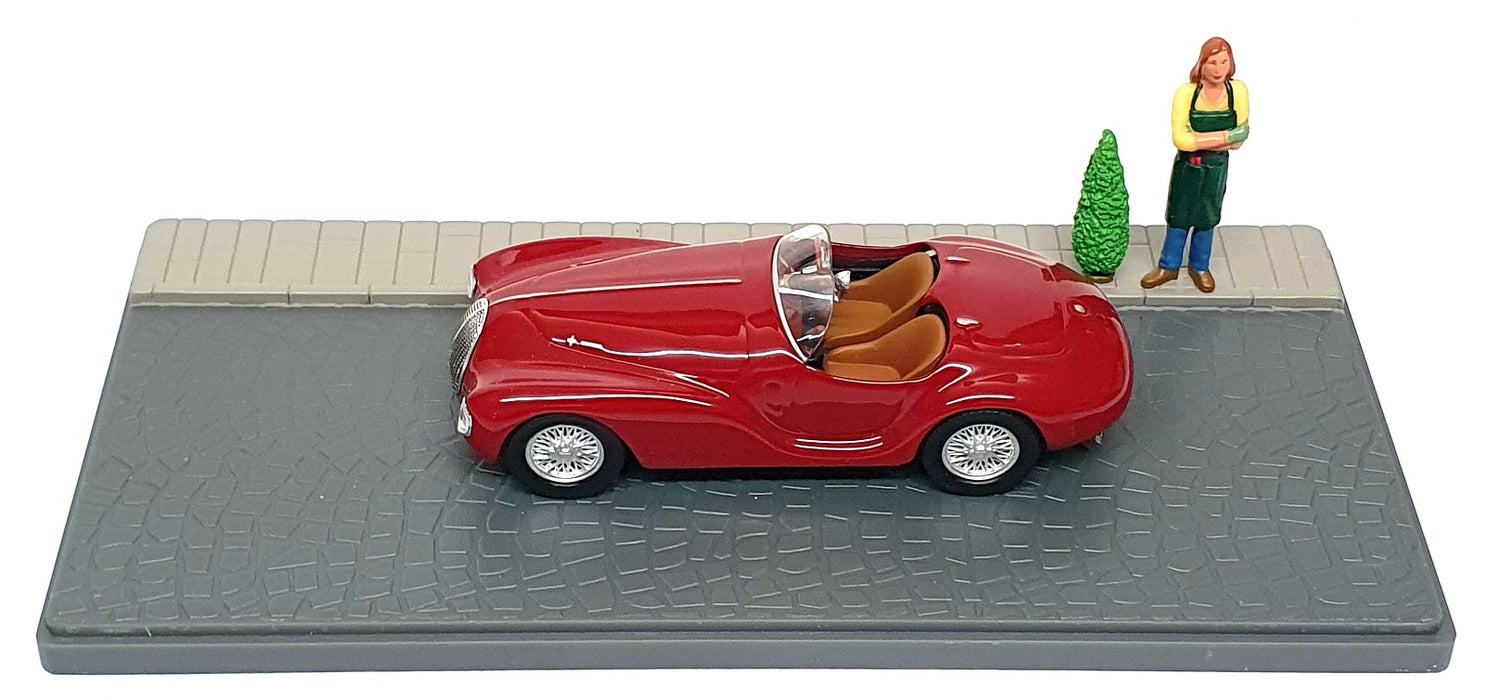 Altaya 1/43 Scale DIR125 - Ferrari Auto Avio Diorama - Dk. Red