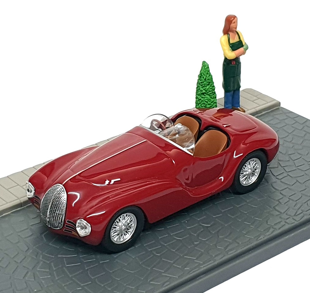Altaya 1/43 Scale DIR125 - Ferrari Auto Avio Diorama - Dk. Red