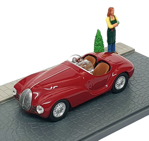 Altaya 1/43 Scale DIR125 - Ferrari Auto Avio Diorama - Dk. Red