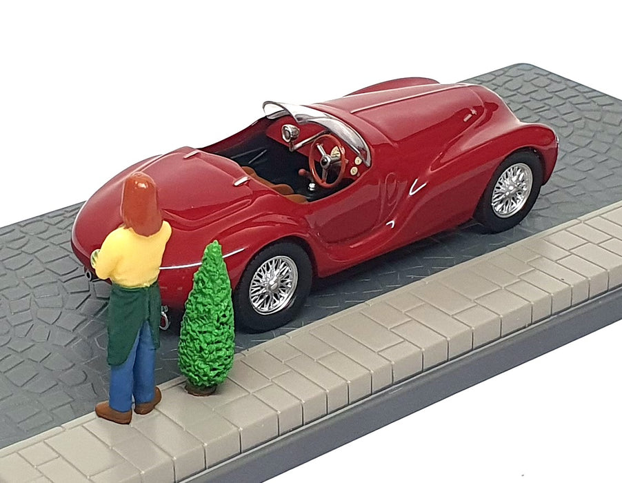 Altaya 1/43 Scale DIR125 - Ferrari Auto Avio Diorama - Dk. Red