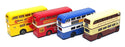 Corgi Diecast 97074 - AEC Routemasters In Exile The South - 4 Piece Bus Set
