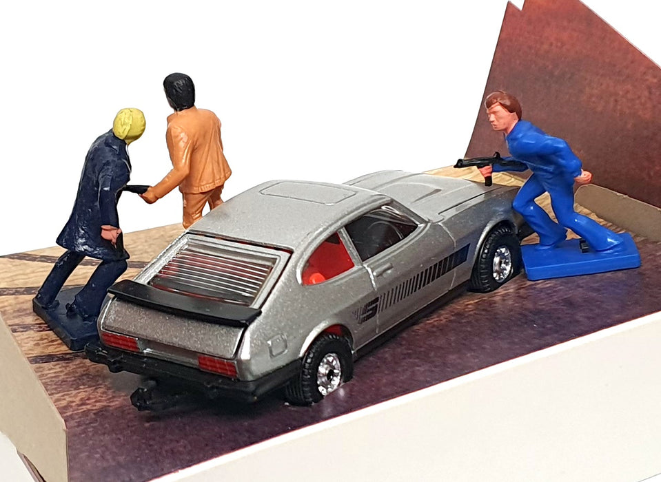 Corgi Diecast 342 - Silver Ford Capri + Figures TV Series The Professionals CI5