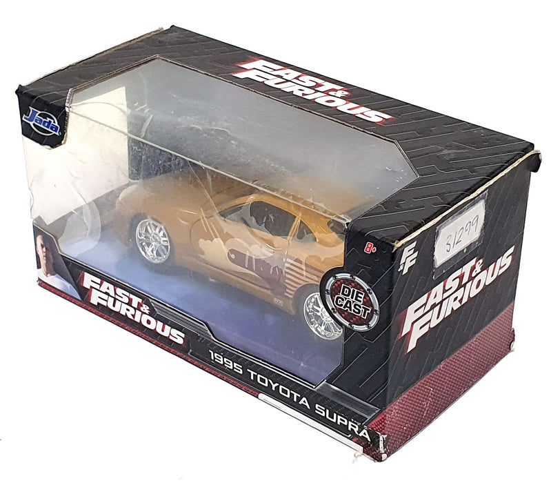 Jada 1/32 Scale 31299 - Fast & Furious 1995 Toyota Supra - Gold