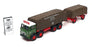 Corgi 1/50 Scale CC10601 Leyland Octopus Sheeted Platform Lorry Drawbar Trailer