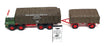 Corgi 1/50 Scale CC10601 Leyland Octopus Sheeted Platform Lorry Drawbar Trailer