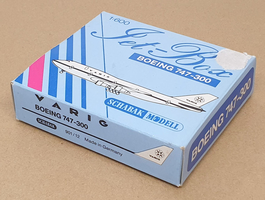 Schabak 1/600 Scale 901/12 - Boeing 747-300 Aircraft Yarig PP-VRG