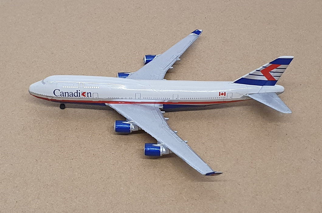 Schabak 1/600 Scale Diecast 921/73 - Boeing 747-400 Aircraft Canadian