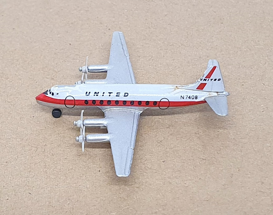 Schabak 1/600 Scale 941/23 - Vickers Viscount Aircraft United N7408