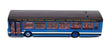 EFE 1/76 Scale 27614A - Wright Volvo Endurance The Delaine  Rt. 201 - Blue