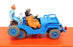 Atlas Editions 1/43 Scale 2 528 009 - Jeep CJ 2a Tintin Objectif Lune - Blue