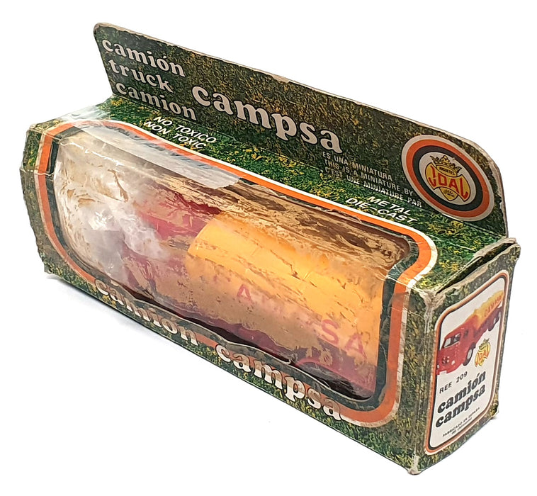 Joal 1/50 Scale 209 - Camion Campsa Fuel Tanker Truck - Red/Yellow