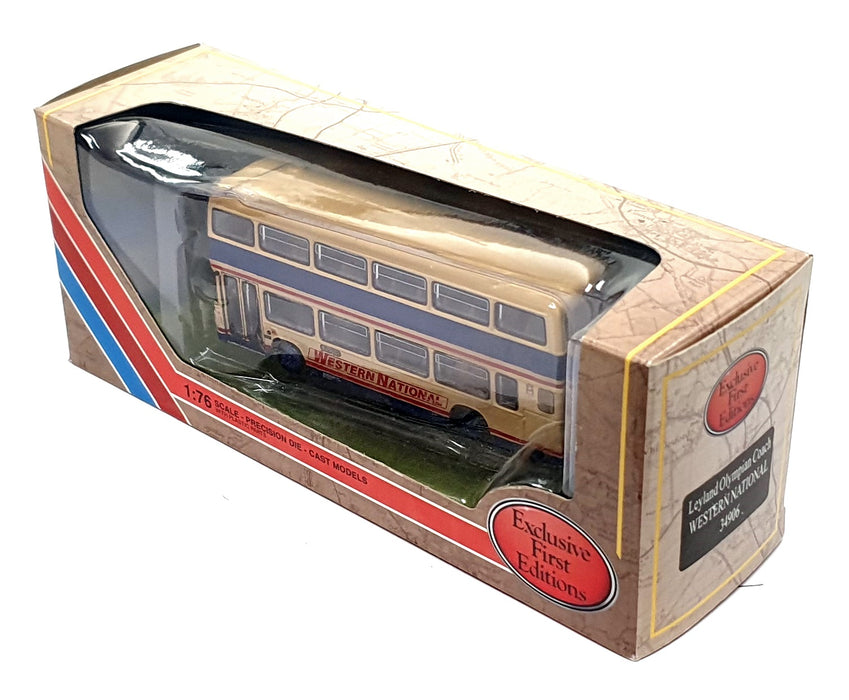 EFE 1/76 Scale 34906 - Leyland Olympian D/Deck Coach Western National Rt. 83