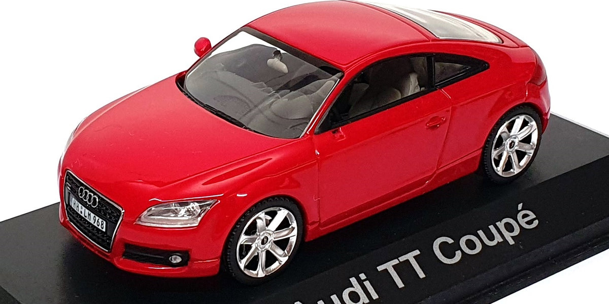 Schuco 1/43 Scale Diecast 501.05.004.23 - Audi TT Coupe - Red