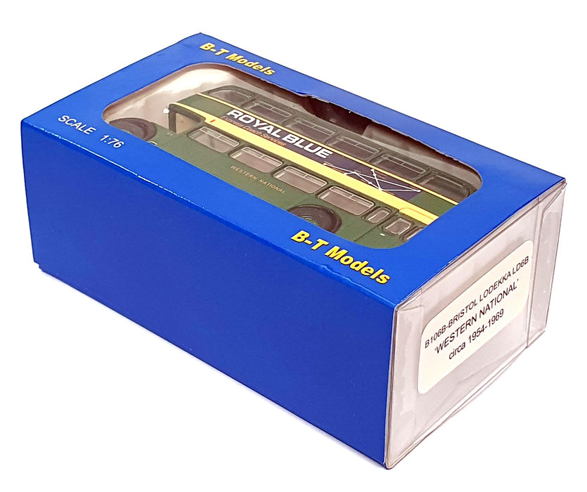 B-T Models 1/76 Scale B106B Bristol Lodekka LD6B Western National Rt. 22 1954-69