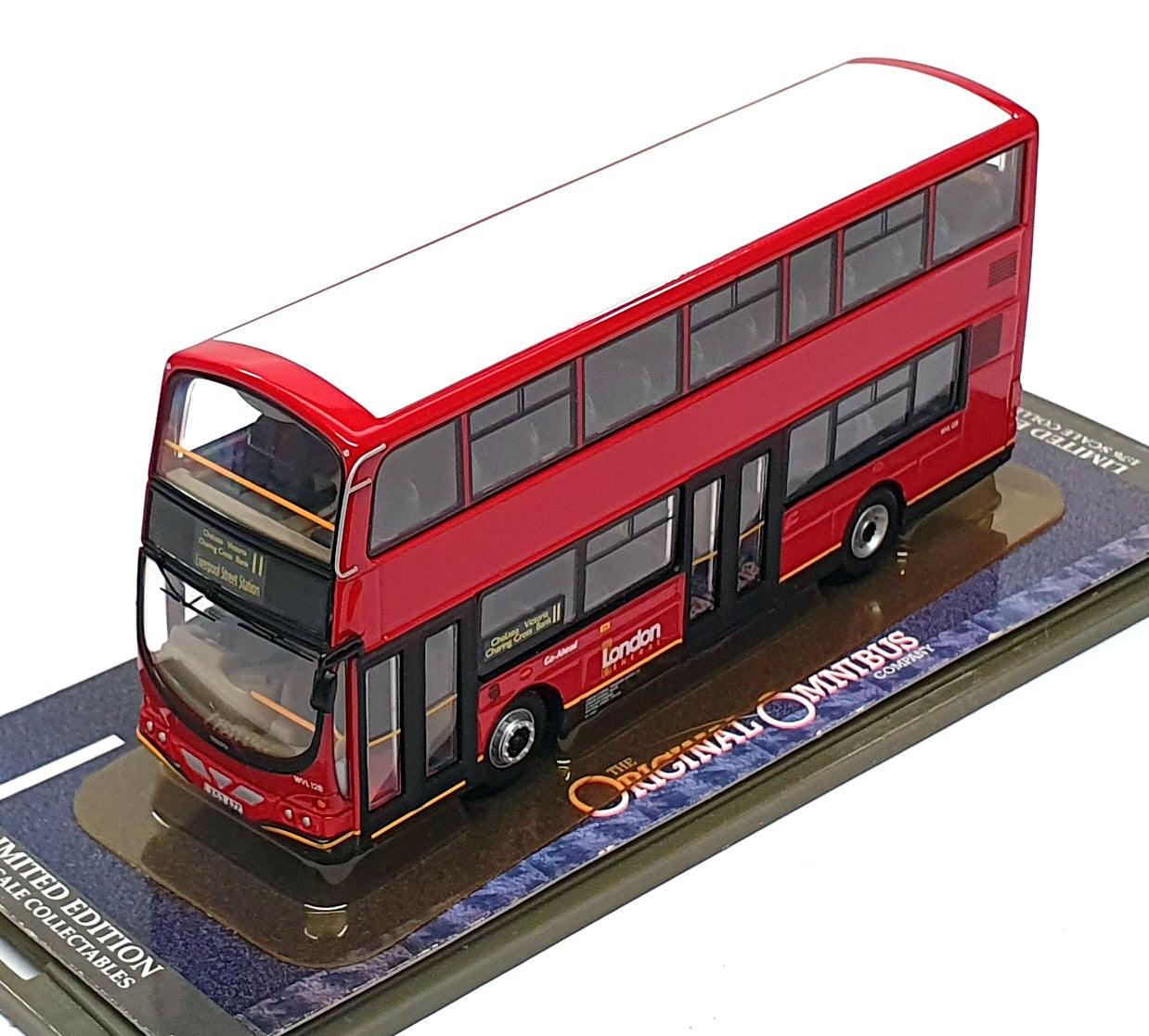 Corgi 1/76 Scale OM41205 - Wrightbus Eclipse Gemini Bus London General Rt. 11