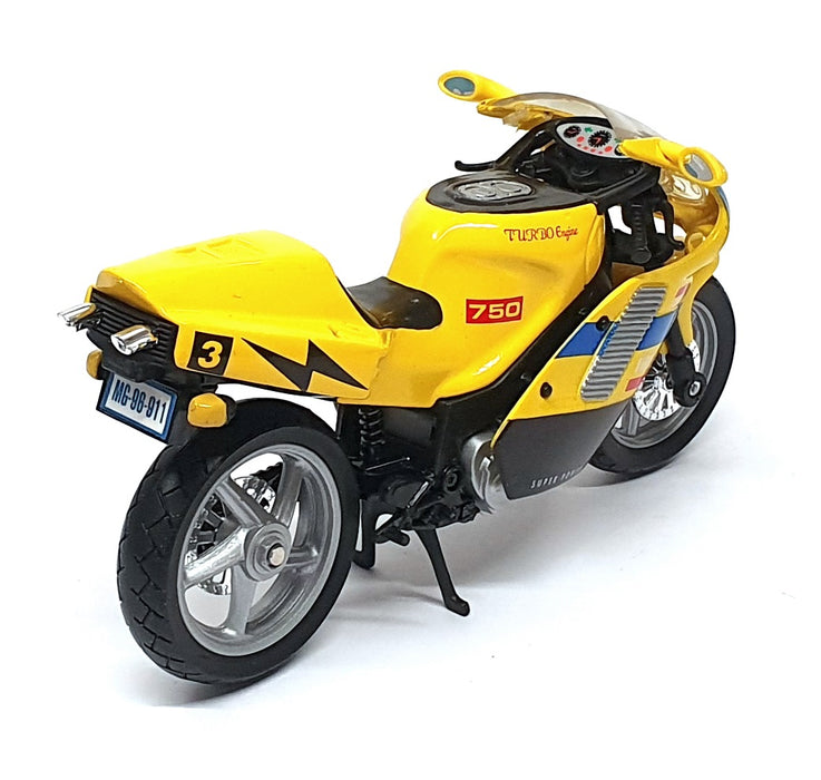 Simba Toys Appx 15cm Long 338 7249 - Mega Bike Motorbike - Yellow