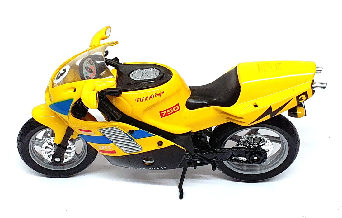 Simba Toys Appx 15cm Long 338 7249 - Mega Bike Motorbike - Yellow
