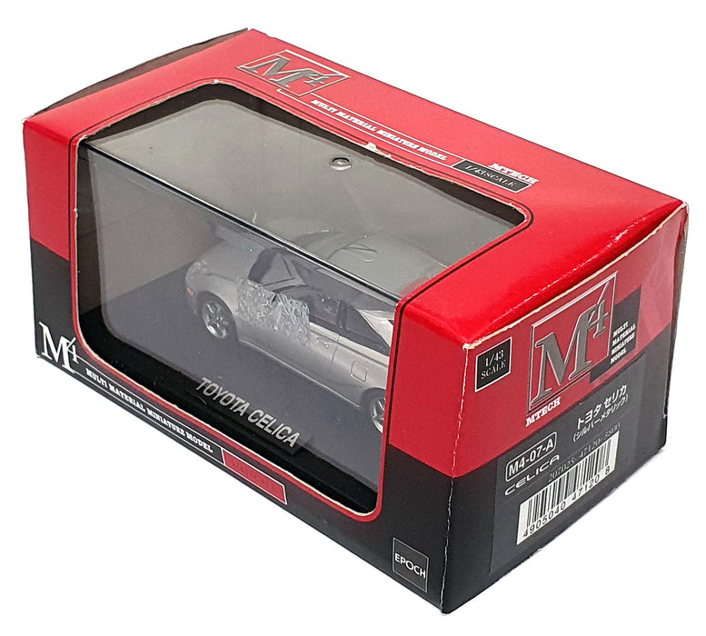 MTech 1/43 Scale M4-07-A - Toyota Celica - Silver