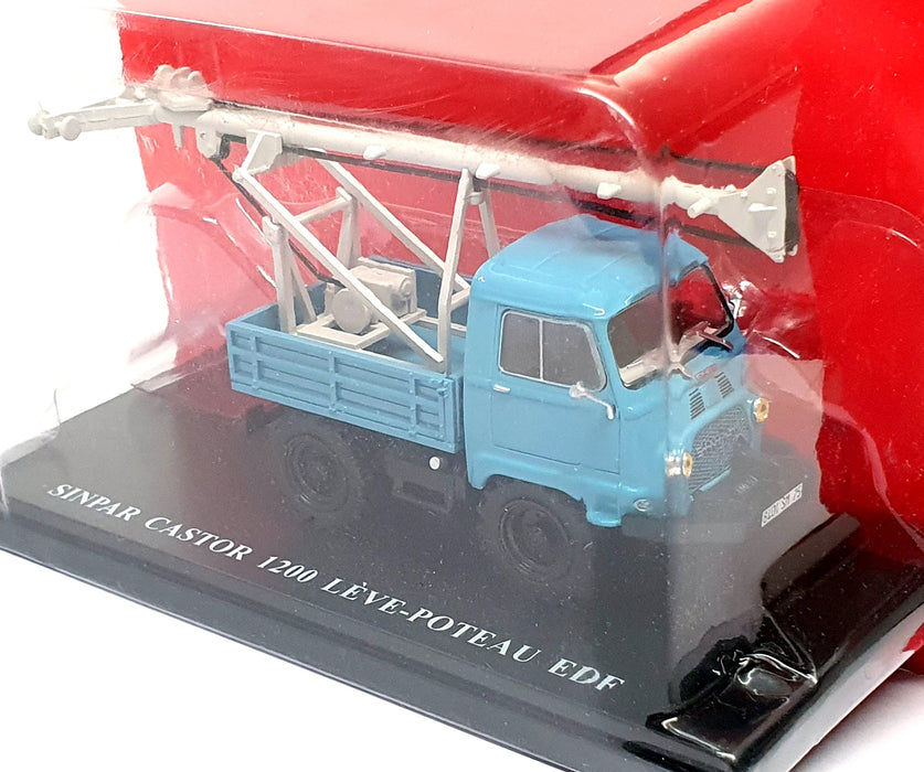 Hachette 1/43 Scale HT1200B - Renault Sinpar Castor 1200 EDF Truck - Blue