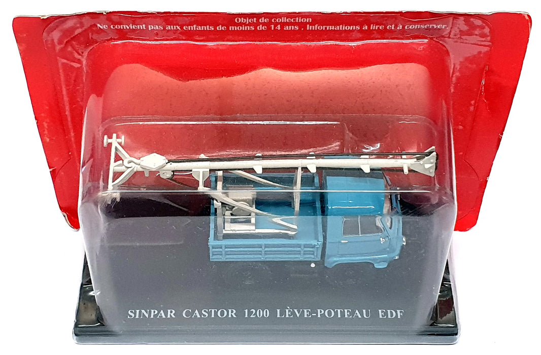 Hachette 1/43 Scale HT1200B - Renault Sinpar Castor 1200 EDF Truck - Blue