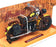 New Ray 1/12 Scale 42113 - Indian Sport Scout Motorbike - Maroon/Yellow