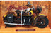 New Ray 1/12 Scale 42113 - Indian Sport Scout Motorbike - Maroon/Yellow