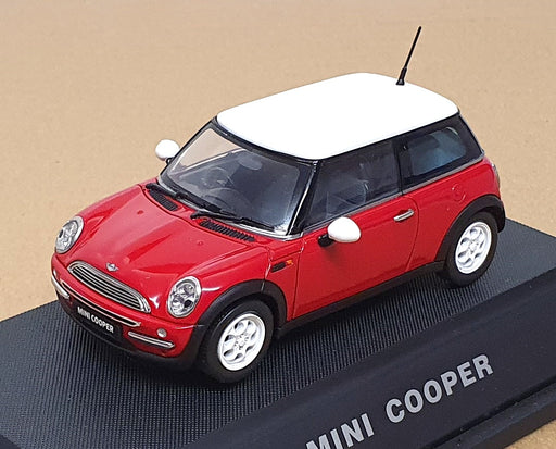 Jadi 1/43 Scale Diecast JM-90024 - Mini Cooper - Solar Red
