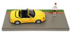 Grani & Partners 1/43 Scale DIR126 - 2001 Maserati Spyder 3200 - Yellow