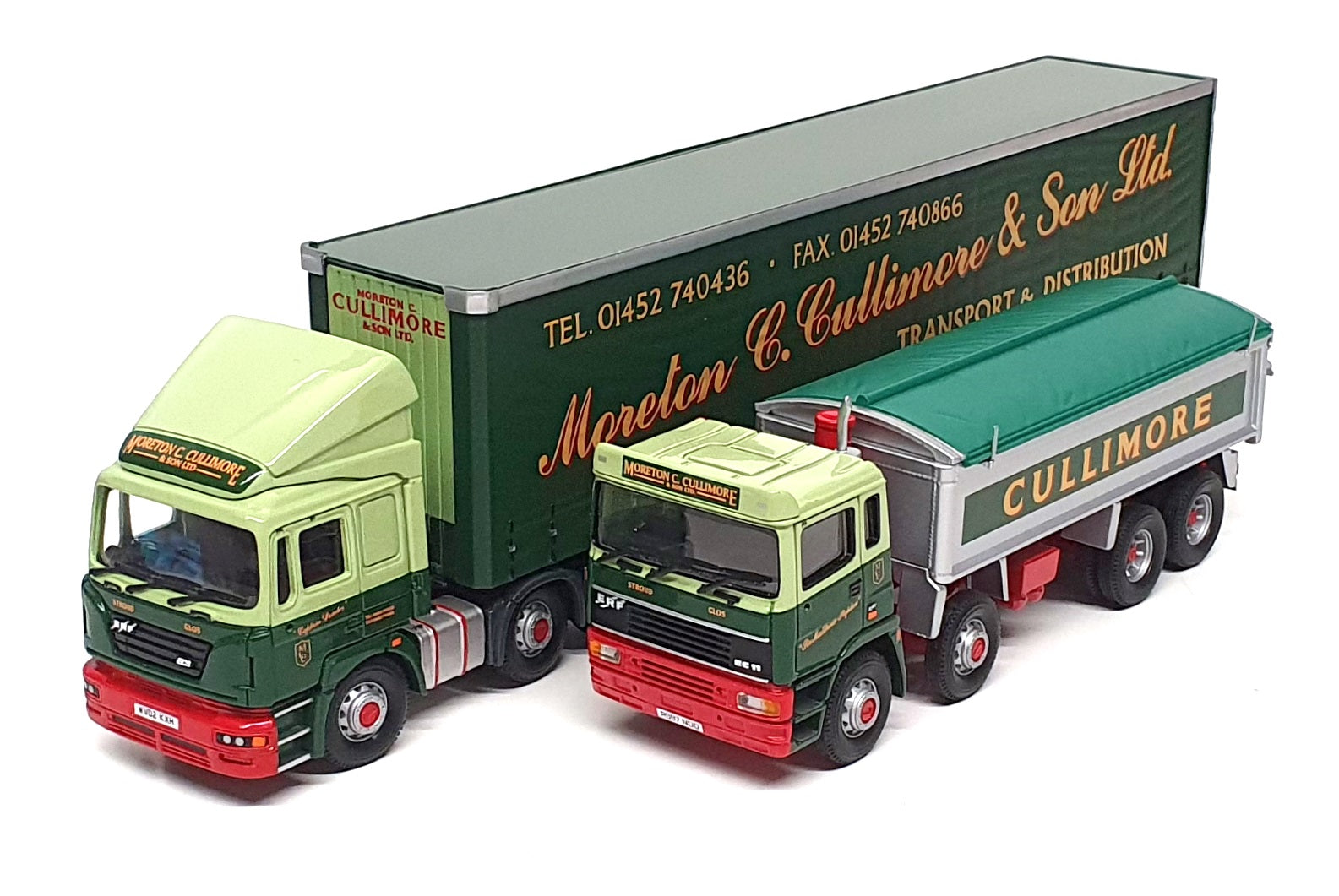 Corgi 1/50 Scale CC99154 - ERF 2 Piece Set Moreton C. Cullimore & Son Ltd