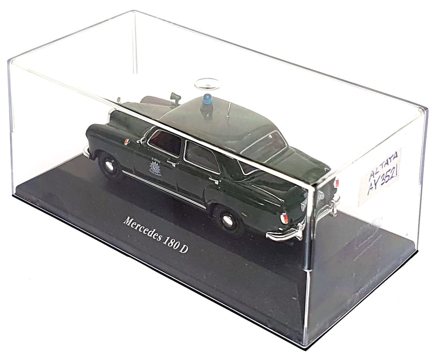 Altaya 1/43 Scale AY3521 - Mercedes Benz 180 D Police Car Polizei - Green