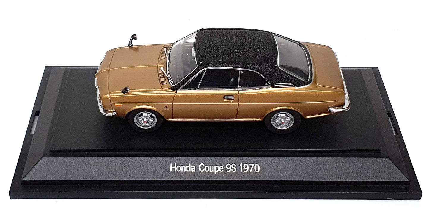 Ebbro 1/43 Scale Diecast 512 - 1970 Honda Coupe SS - Gold/Black