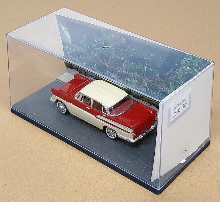 Solido 1/43 Scale DIR130 - 1958 Simca Chambord Presidence - Red/Cream