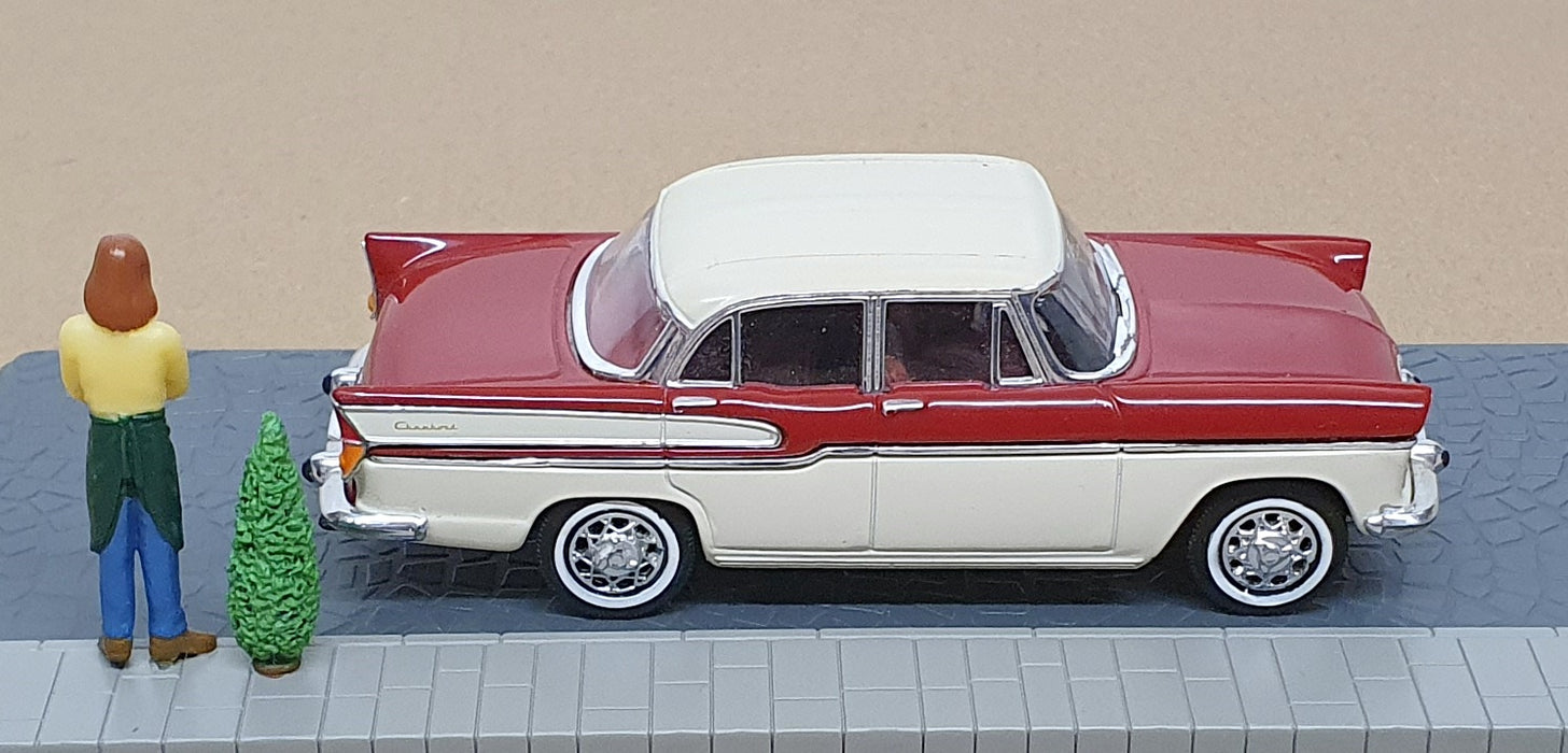 Solido 1/43 Scale DIR130 - 1958 Simca Chambord Presidence - Red/Cream