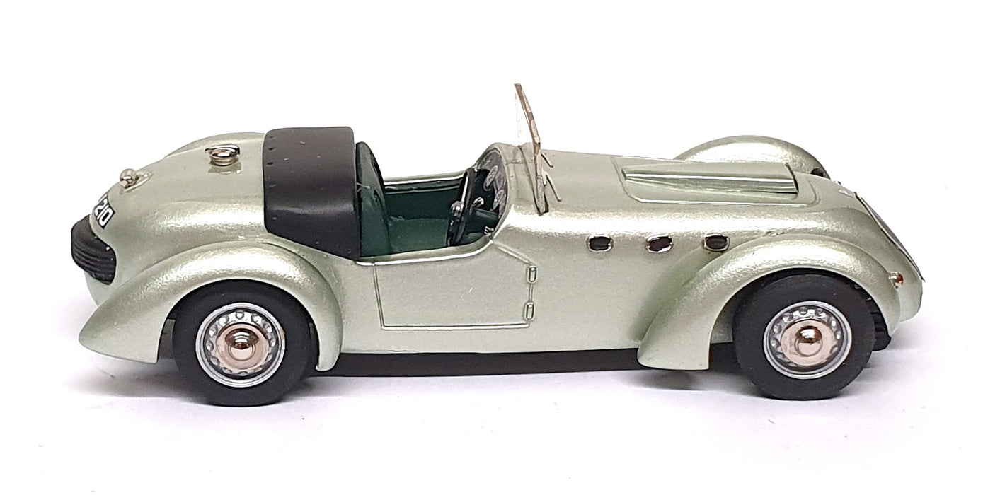 Auto Replicas 1/43 Scale No. 5 - 1949-50 Healey Silverstone - Met. Lt. Green