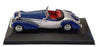Minichamps 1/43 Scale 436 014202 - 1938 Horch 855 Special Roadster Blue/Silver