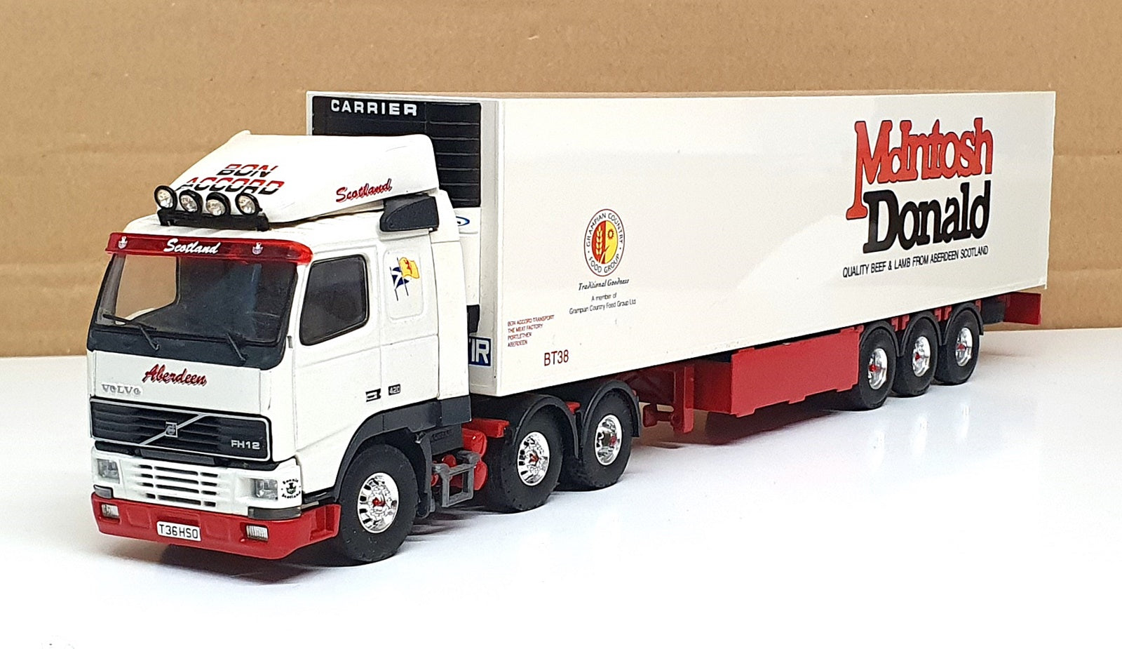 Tekno 1/50 Scale 101 - Volvo Fridge Truck McIntosh Donald Bon Accord 1 Of 10