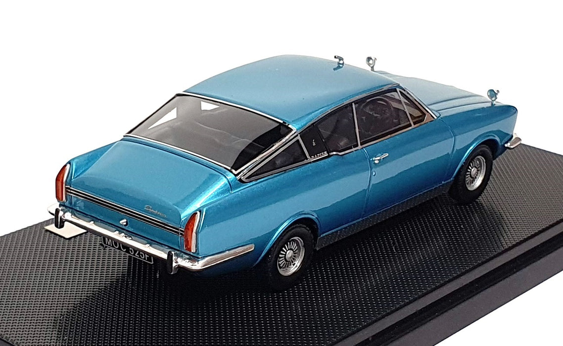 British Heritage Models 1/43 Scale MC08 - 1967 Sunbeam Rapier Fastback Met. Blue