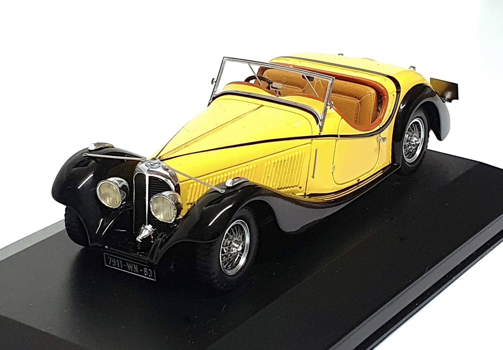 Minichamps 1/43 Scale 437 119130 - 1934 Voisin C27 Grand Sport - Yellow