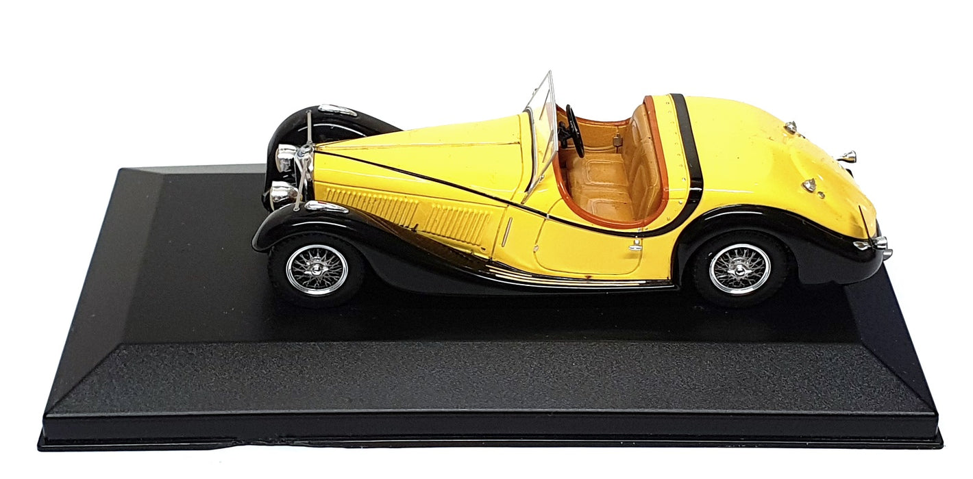 Minichamps 1/43 Scale 437 119130 - 1934 Voisin C27 Grand Sport - Yellow