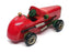 China Brand D6062 - 9" Hand Made & Painted Wooden Car - Red