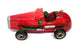 China Brand D6062 - 9" Hand Made & Painted Wooden Car - Red