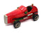 China Brand D6062 - 9" Hand Made & Painted Wooden Car - Red