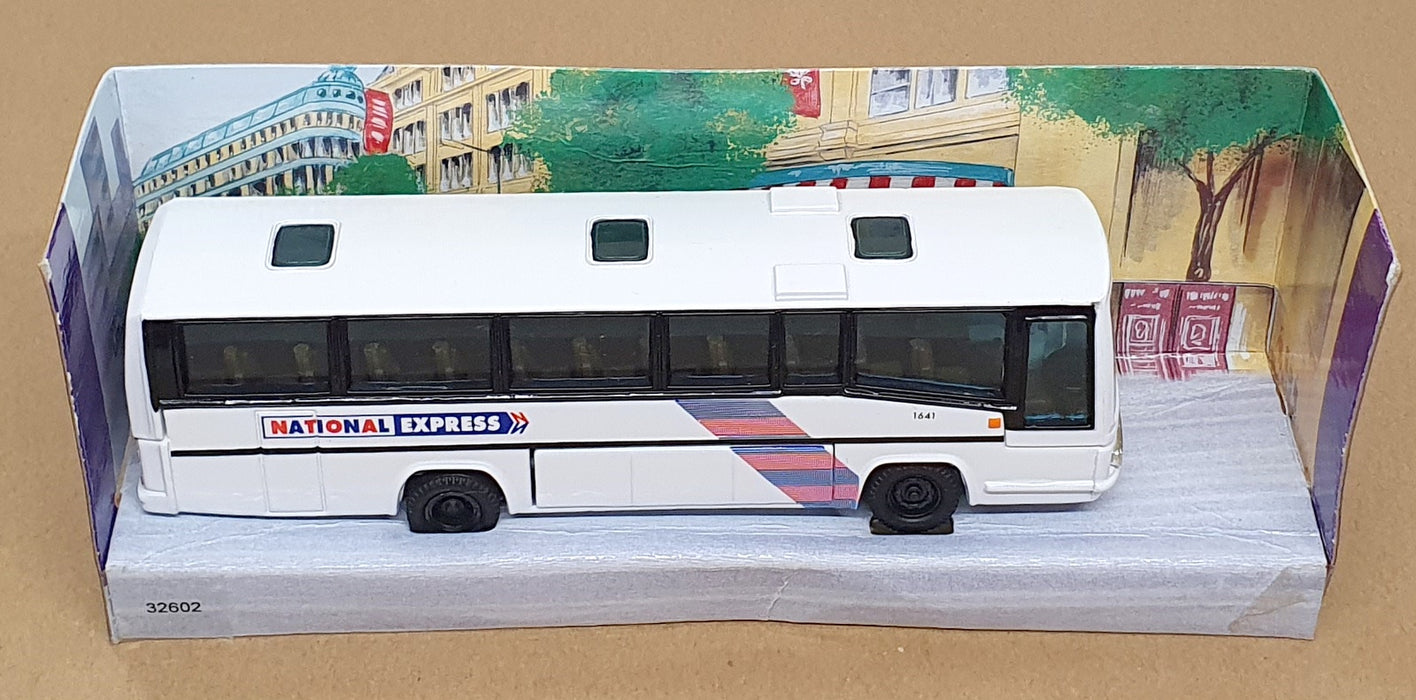 Corgi Appx 20cm Long Diecast 32602 - Plaxton Coach National Express - White