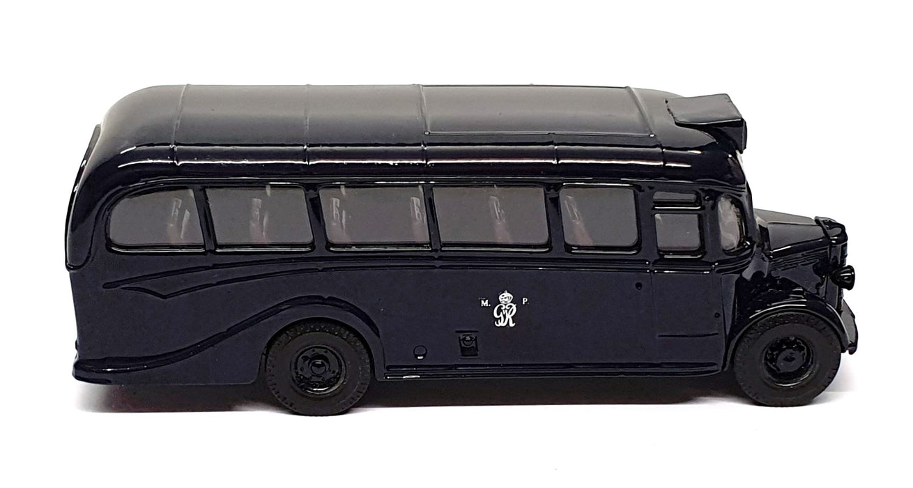 Corgi 1/50 Scale KGU667 Bedford OB Coach Metropolitan Police - Dk. Blue REWORKED