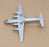 CIJ Appx 10cm Long Original Diecast 1/16 - Douglas UAT Aeromatic Aircraft