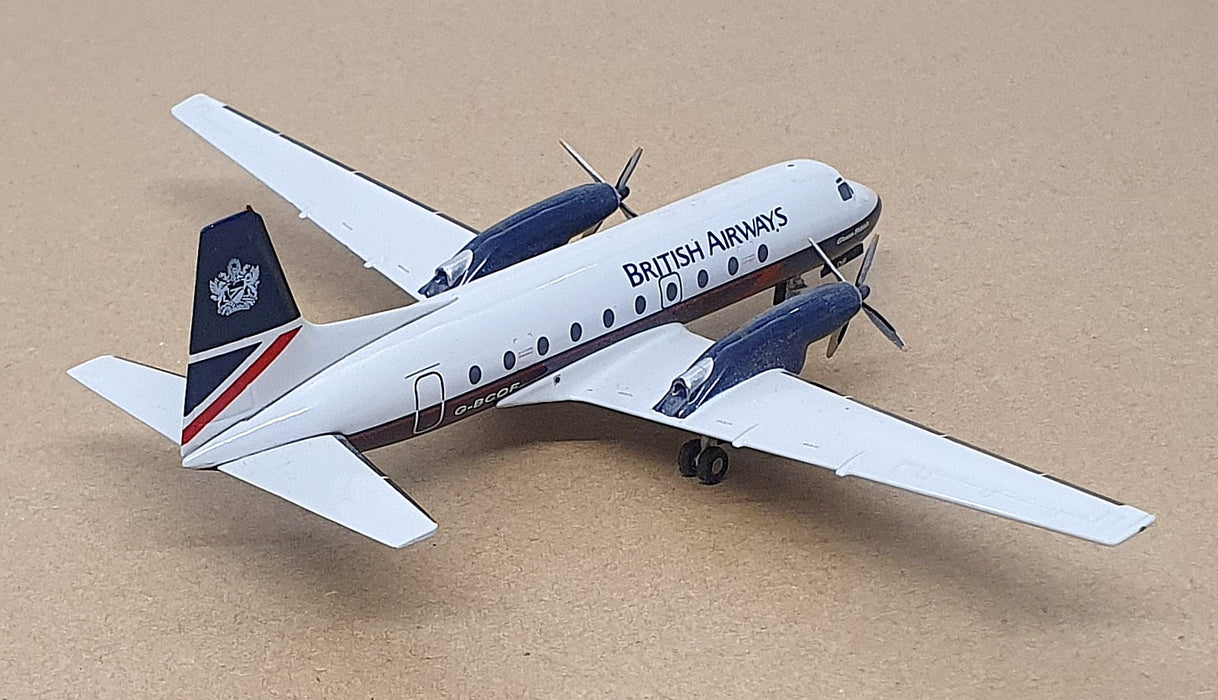 Aviation 200 1/200 Scale AV274800 - HS-748 Aircraft British Airways G-BCOF