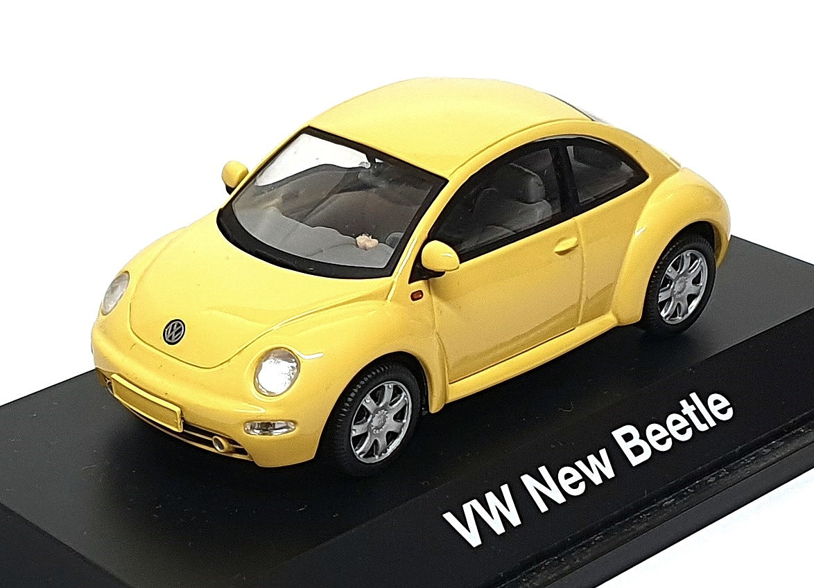 Schuco 1/43 Scale 04532 - Volkswagen VW New Beetle - Yellow