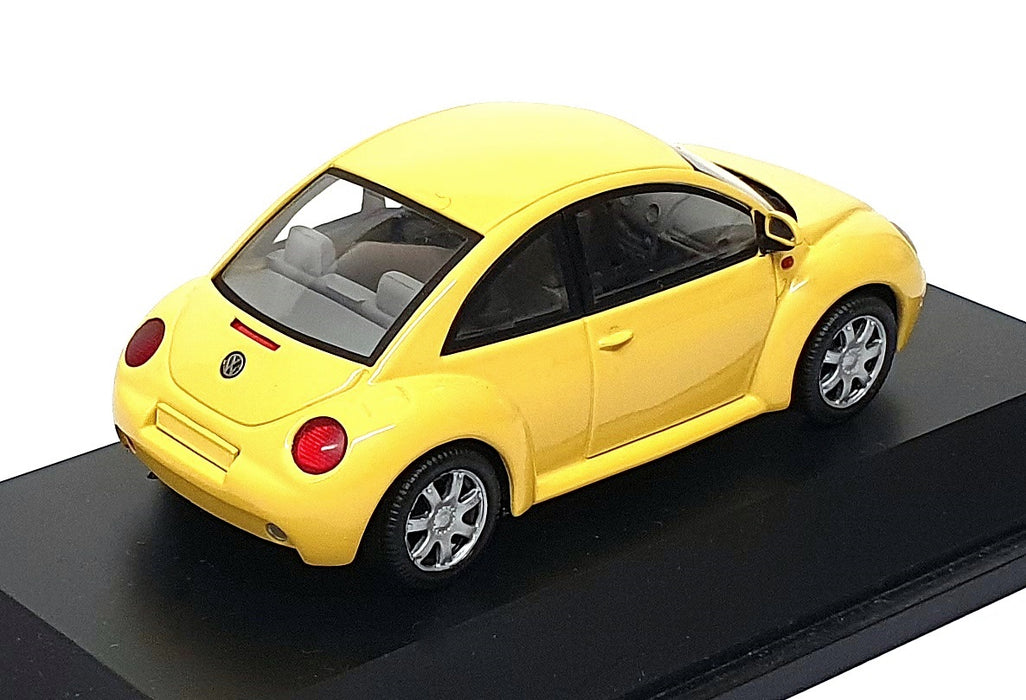 Schuco 1/43 Scale 04532 - Volkswagen VW New Beetle - Yellow