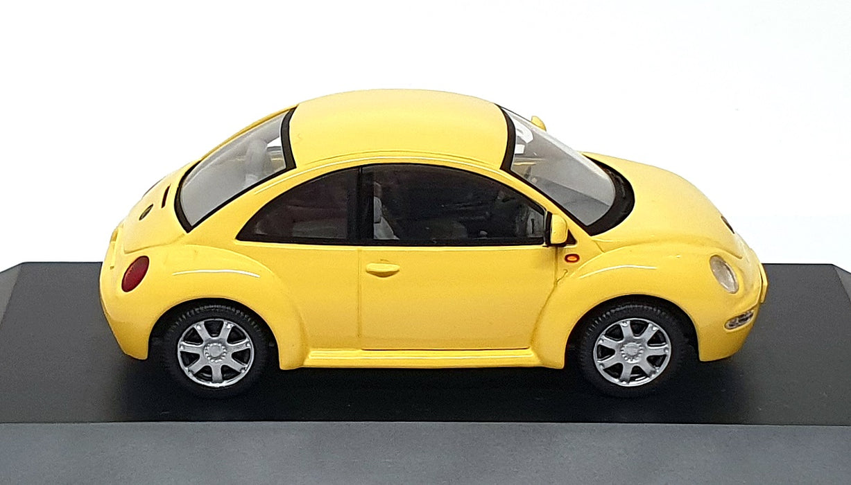 Schuco 1/43 Scale 04532 - Volkswagen VW New Beetle - Yellow