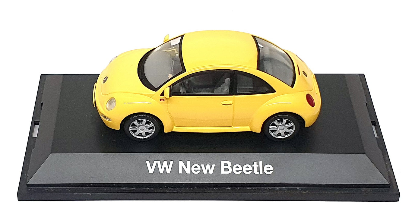 Schuco 1/43 Scale 04532 - Volkswagen VW New Beetle - Yellow